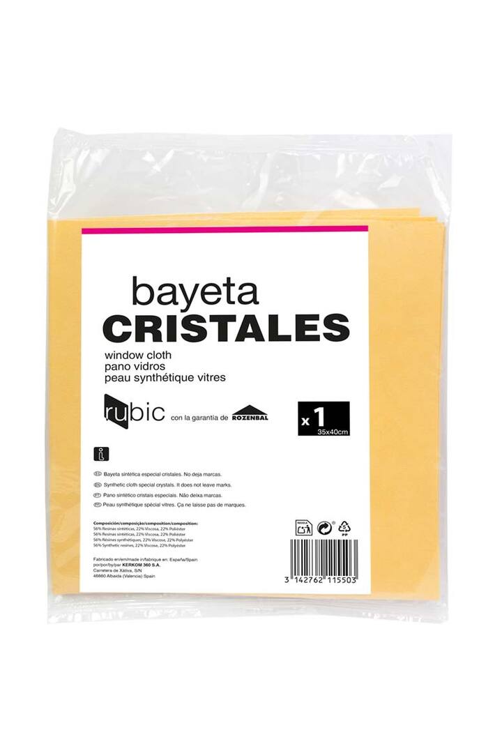 Bayeta cristales 35 x 40 cm Rubic