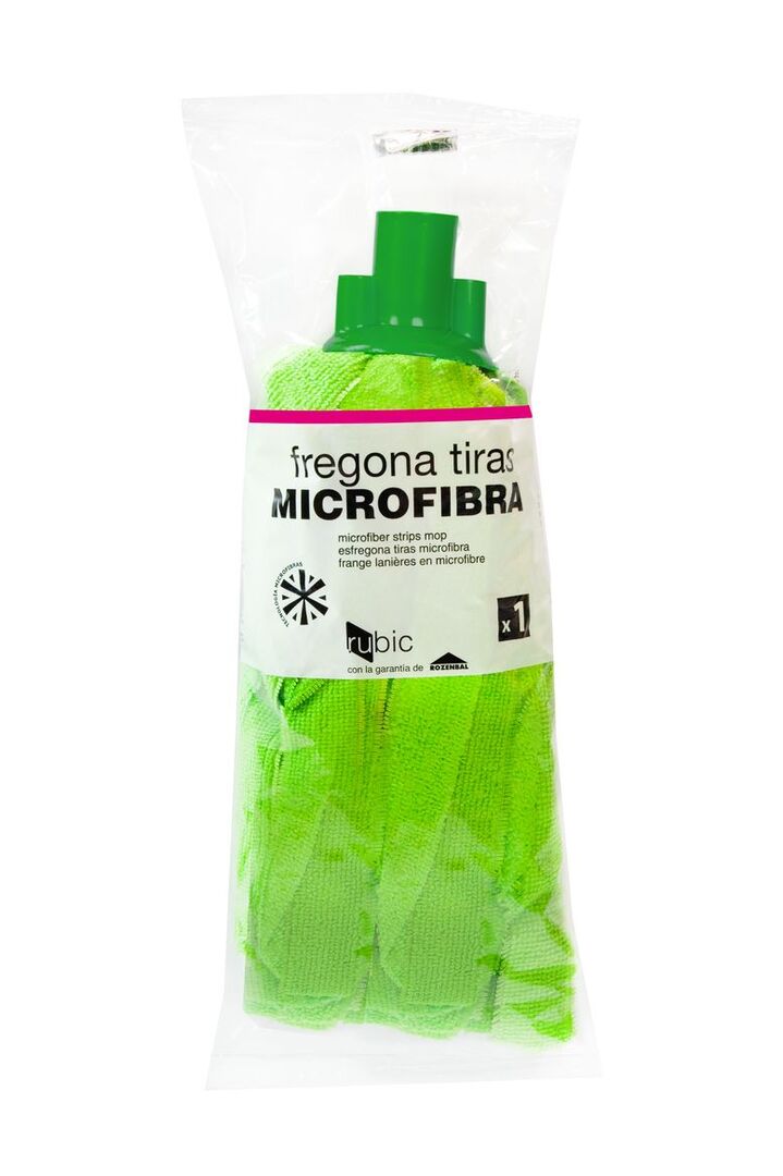 FREGONA TIRAS MICROFIBRA VERDE