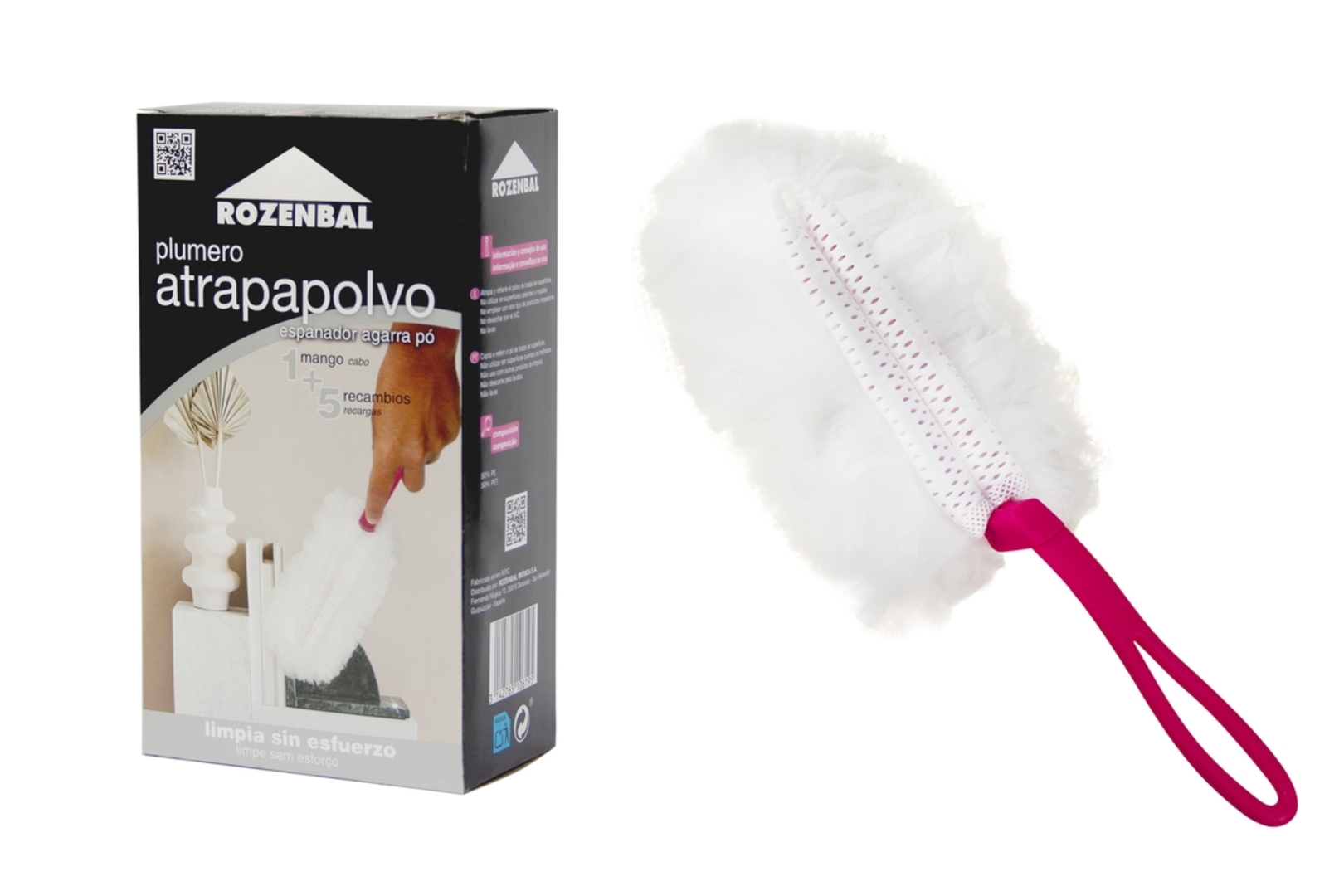 PLUMERO ATRAPAPOLVO DUSTER+5RECAMBIOS